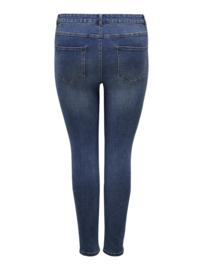 Only high waist jeans Rose in blauw