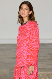 Valentine Animal Olive dress NFD