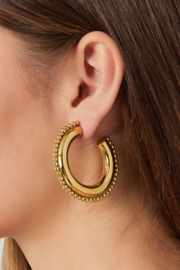 Oorbel round dots