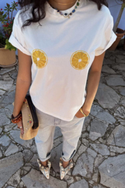 Orange Boob Tee NFD