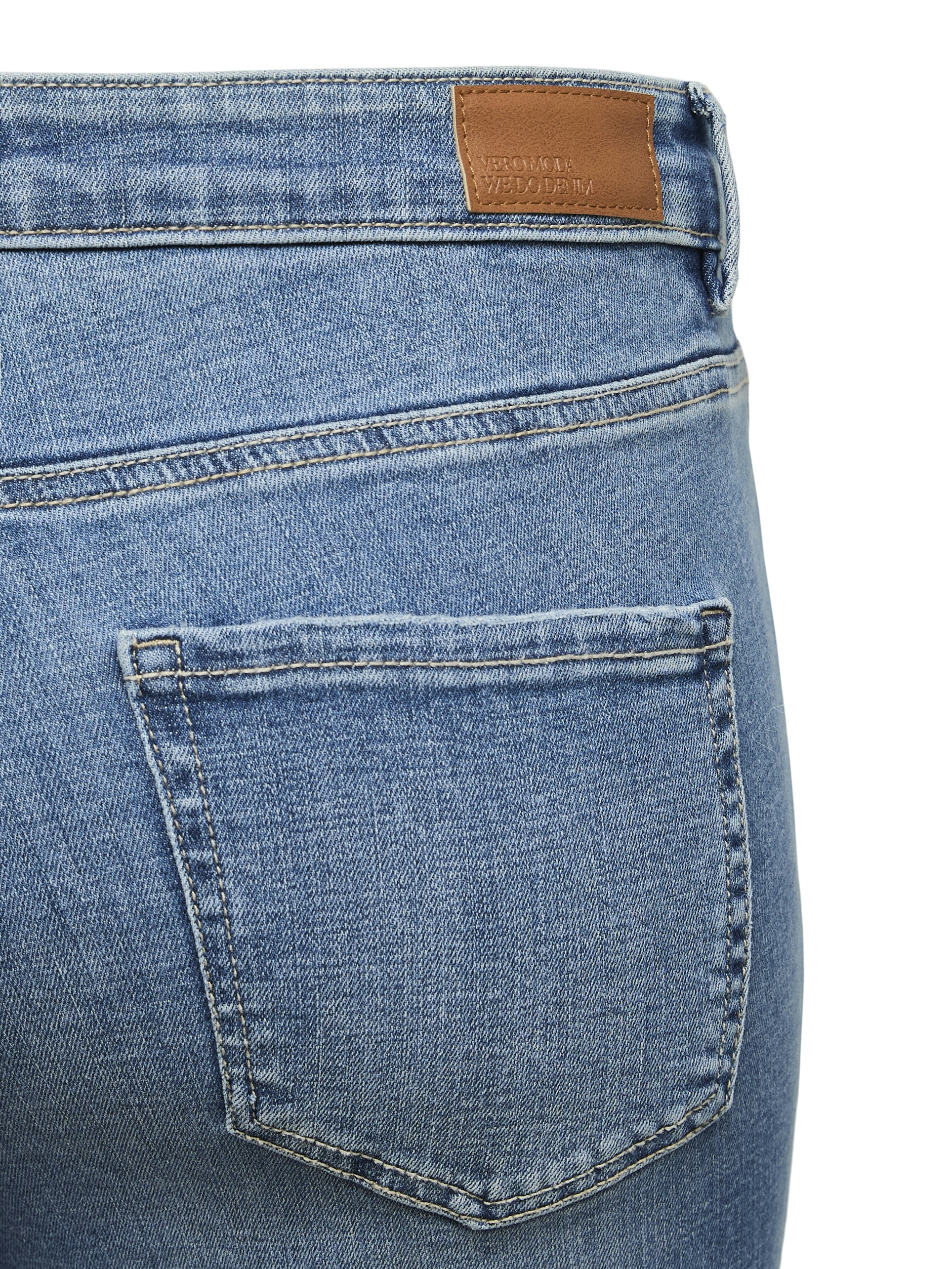 Mid rise jeans Flash Flared light blue