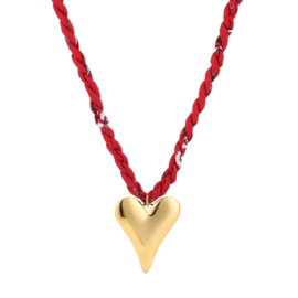 Bandana ketting met hartje