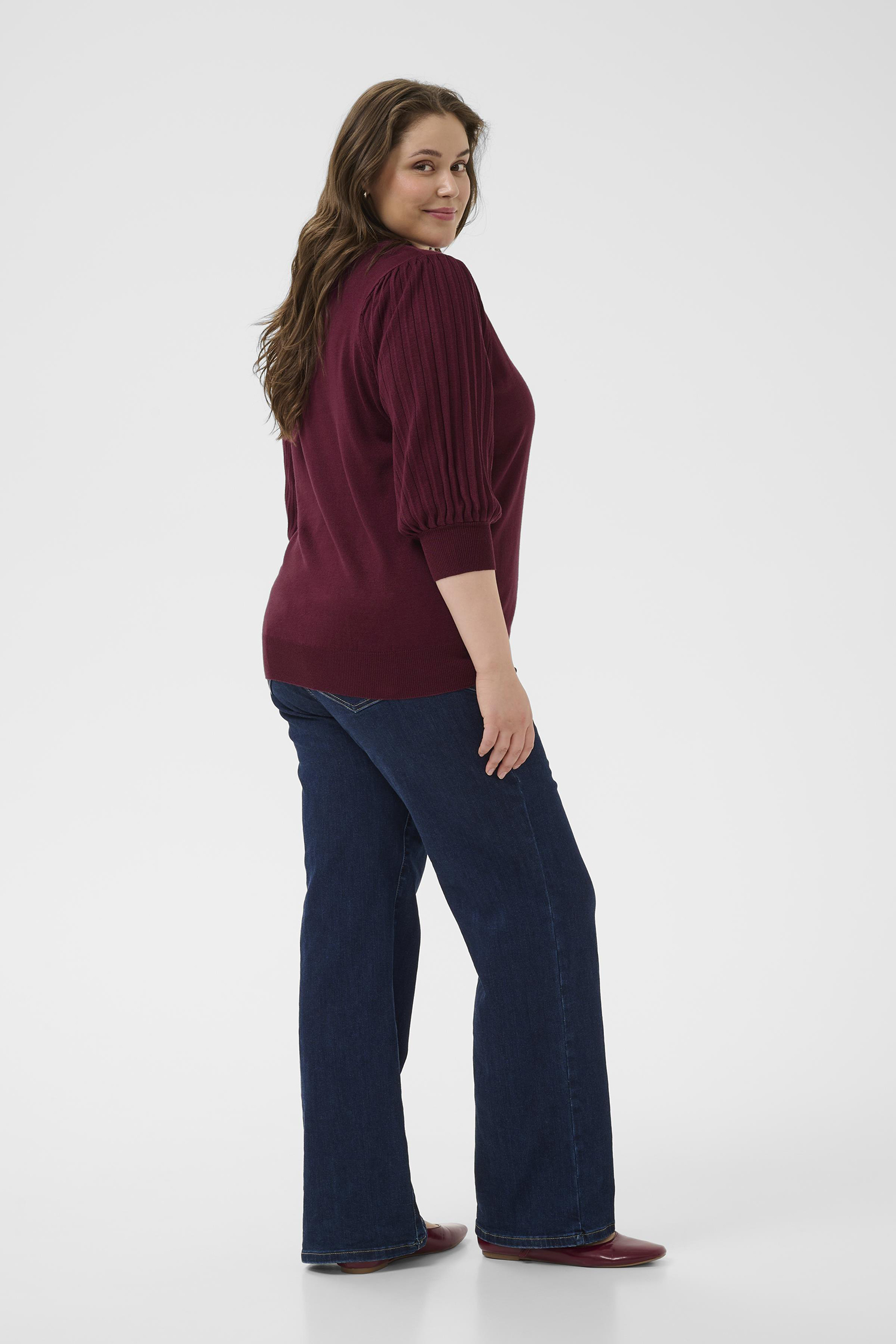 Top Loni met 3/4 mouw