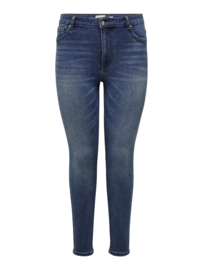 Only high waist jeans Rose in blauw