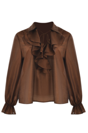 MAT Blouse Brown