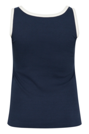 Top met contrastbies Carina