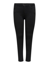 Maya Stay Black, high waist skinny jeans