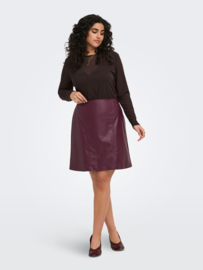 Faux leather rokje Bitten