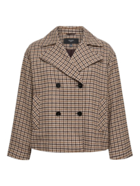 Korte trenchcoat Jackieline Check