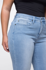 Fox Factor Bobi Fiji Blue Split 32” - Flared jeans