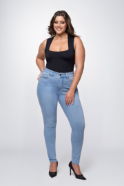 Fox Factor Niki Chicago Blue 32" - Skinny fit jeans