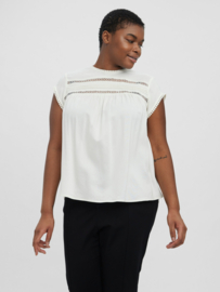 Top met kanten details Debbie in off-white