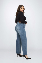 Fox Factor Dixi Queen Blue 32" - Wide leg jeans