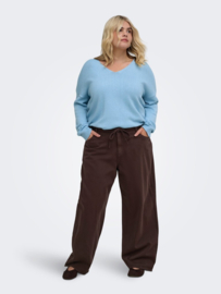 Jeans Gianna in bruin 32"