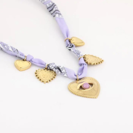 Zomerse ketting met bedels