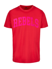 T-shirt Rebels Pink Velvet