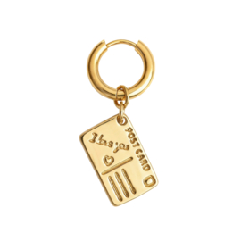 Love Note Earring