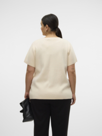 Dun gebreide top/vest Gold