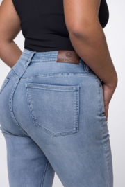 Fox Factor Bobi Sunrise Blue Cropped 28"- Flared jeans