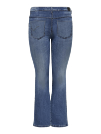 Only Sally flared jeans in medium blue