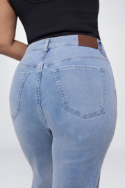 Fox Factor Gigi L.A. Blue 30" - Mom fit jeans