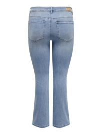 Only Sally flared jeans in light blue