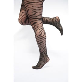 Superstretch panty in zebraprint