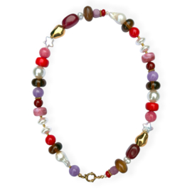 Necklace Playful Red