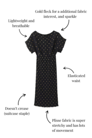 Bordeaux Tilly Plisse dress NFD