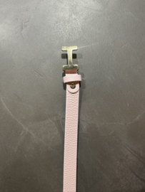 Leren riem met H sluiting small