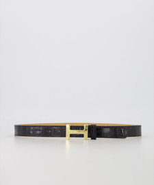 Leren riem Hera Croco big