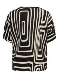 Plisse top Graphic Ravenna