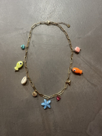 Ketting bedel Summer fish