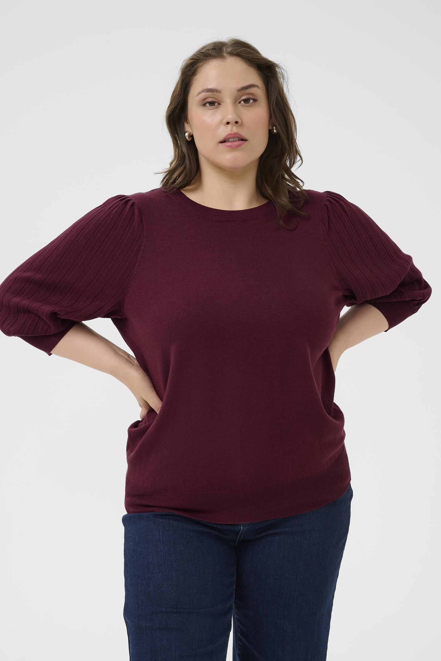 Top Loni met 3/4 mouw