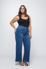 Fox Factor Denver Knox blue 34" - Wide leg jeans