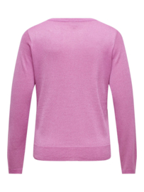 Glitter knit Mella pink