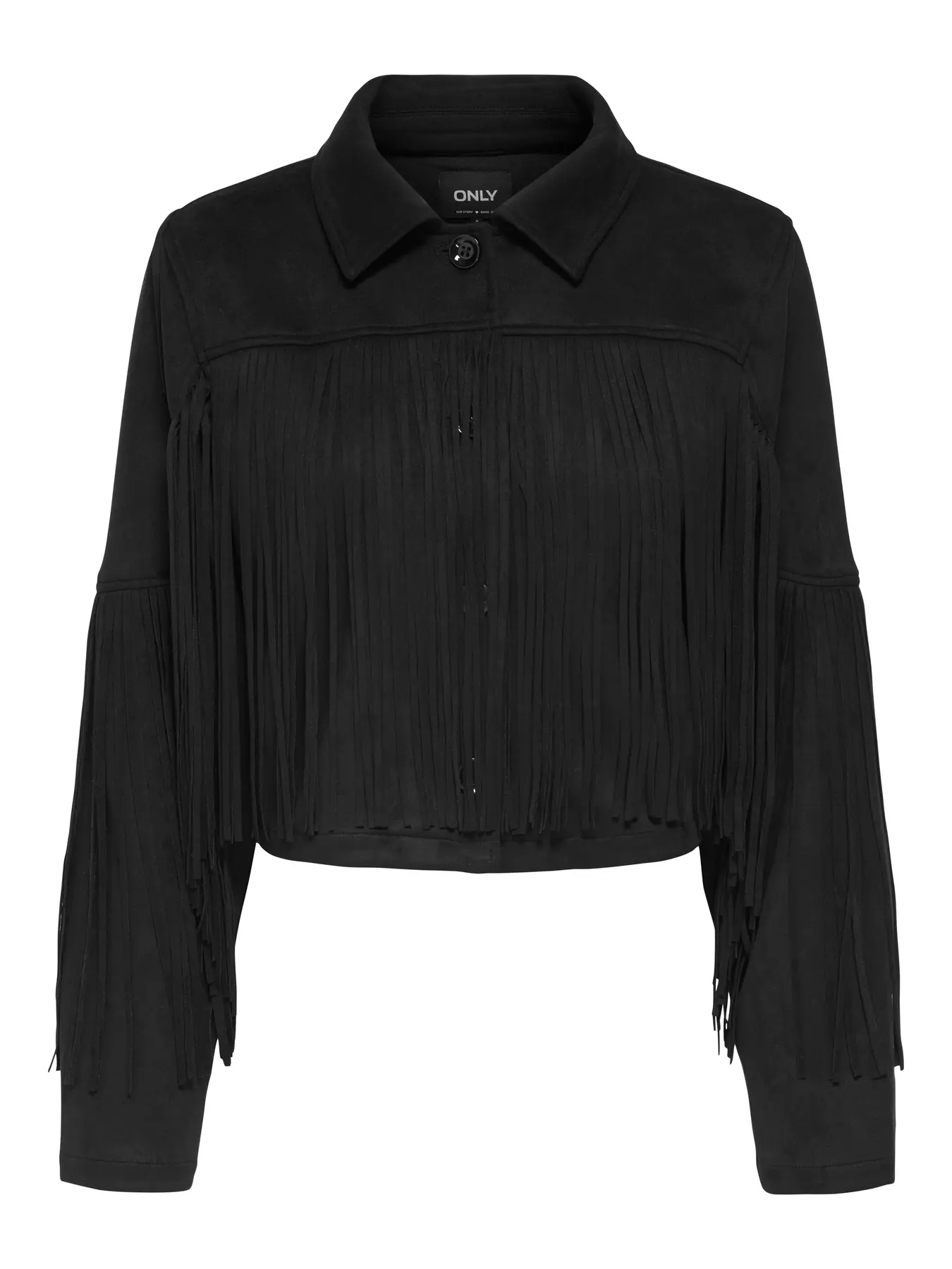 Jasje faux suede Diane Fringe