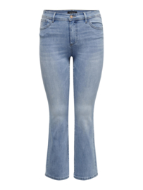 Only Sally flared jeans in light blue