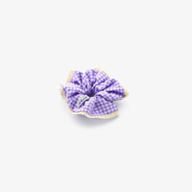 Scrunchie Check lace
