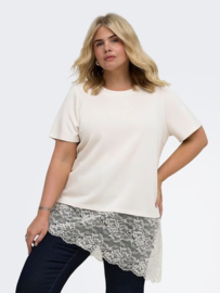  T-shirt met kant Lise