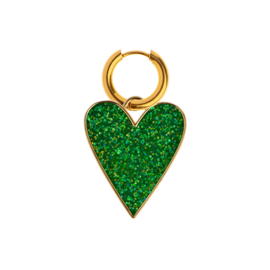 Falling In Love Green Earring - Limited edition