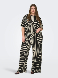 Plisse top Graphic Ravenna