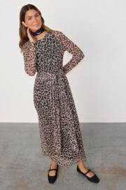 Leopard mesh Mia dress NFD
