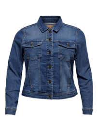 Denim jack Wespa in medium blue