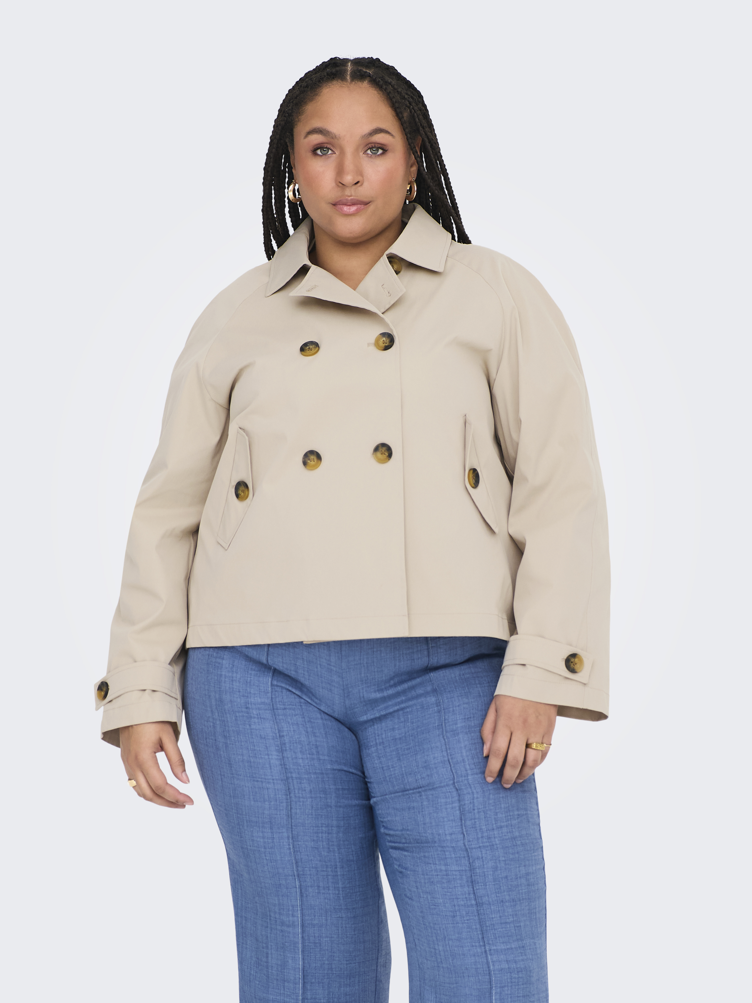 Korte trenchcoat April