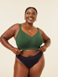 Sugar Candy Basic Bra Green