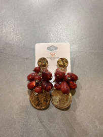 Oorbel Fleur Coin