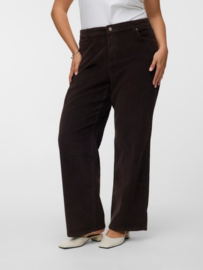 High waist broek Tessa in corduroy