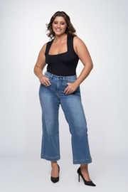 Fox Factor Dixi Madison Blue 30" - Wide leg jeans