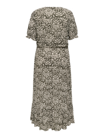 Maxi jurk Chianti green flower